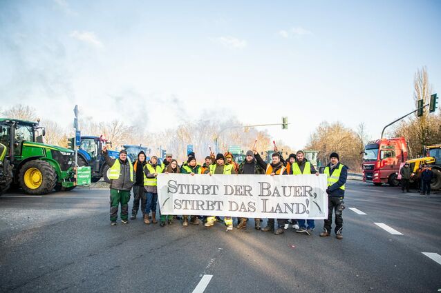 Protest in Meseberg